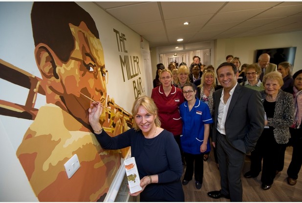 Nadine Dorries MP opening New Meppershall Care Home